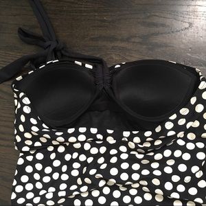 next Swim - One Piece Black and White Polka Dot Suit Size 10 next Swim - One Piece Black and White Polka Dot Suit Size 10